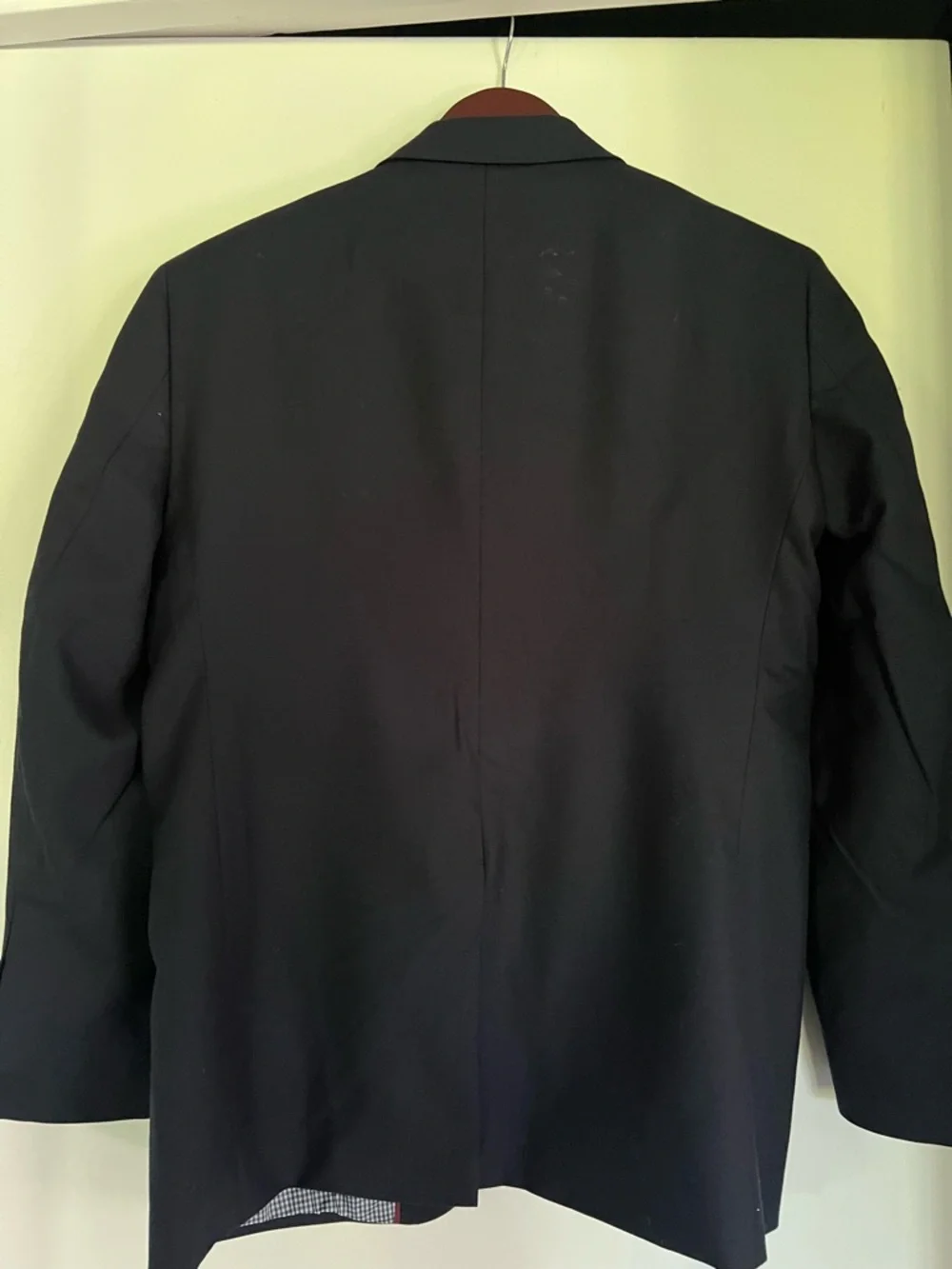 Stafford Dark Navy Sport Coat with Gold Buttons